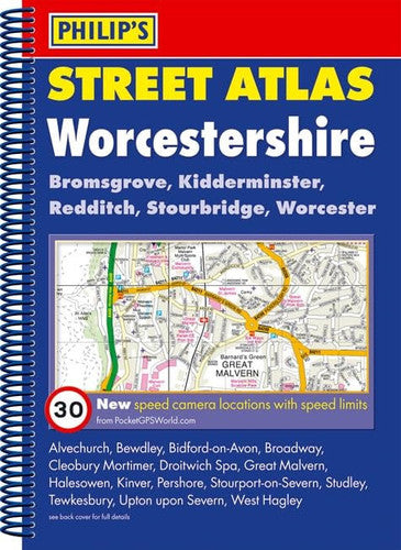 Philip's Street Atlas Worcestershire