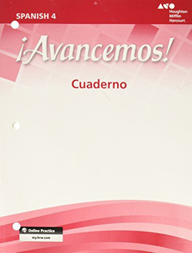 Cuaderno Student Edition Level 4 (¡avancemos!)