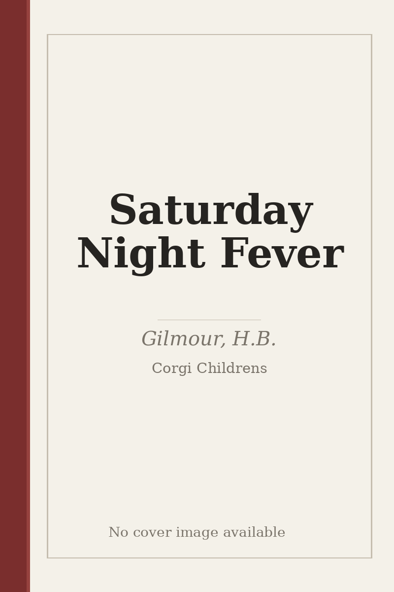 Saturday Night Fever - no cover image available