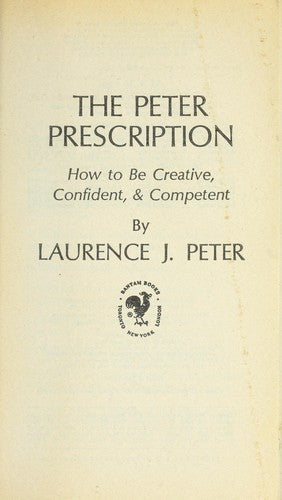 The Peter Prescription
