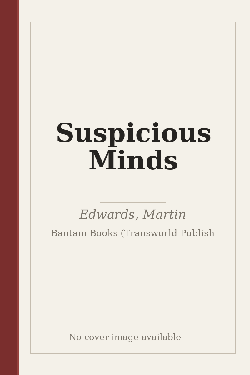 Suspicious Minds - no cover image available