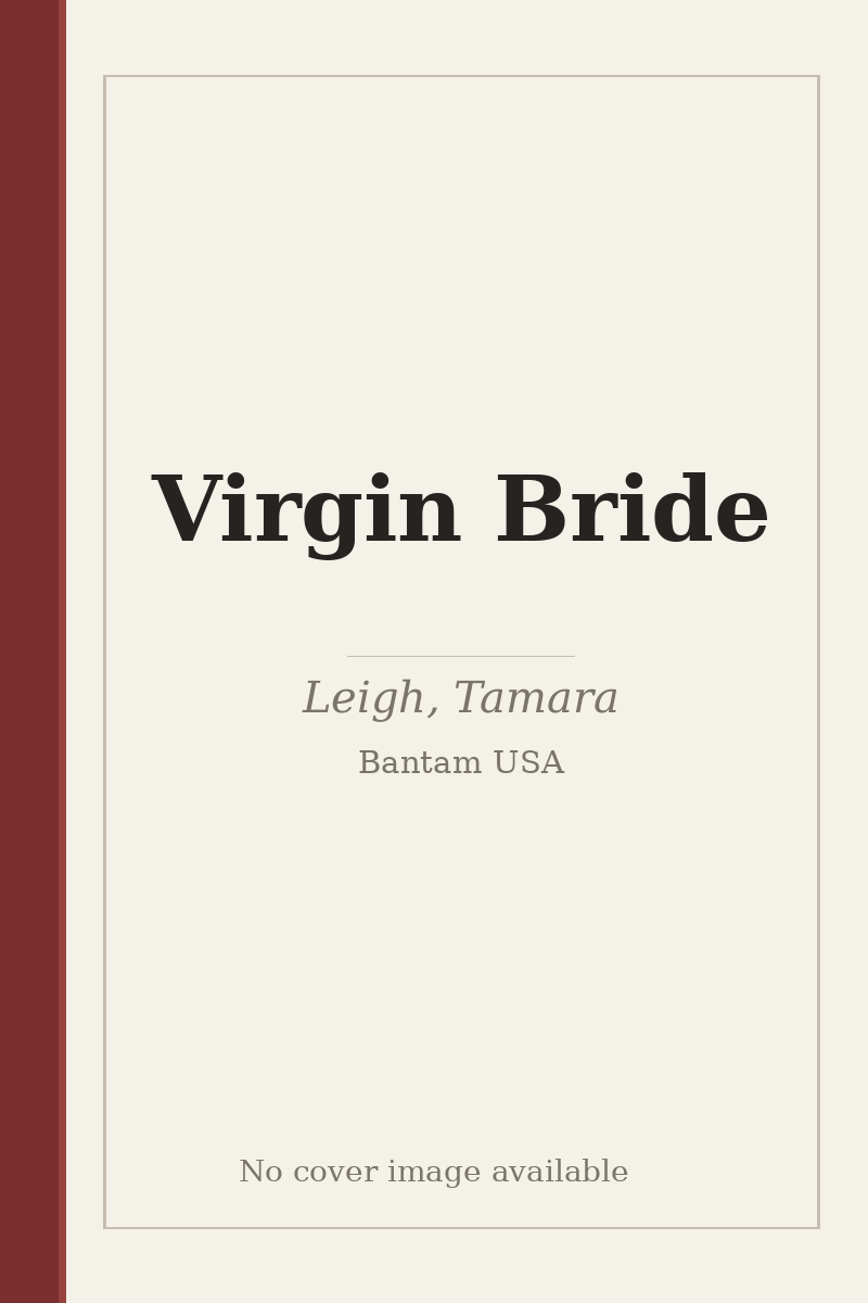 Virgin Bride - no cover image available