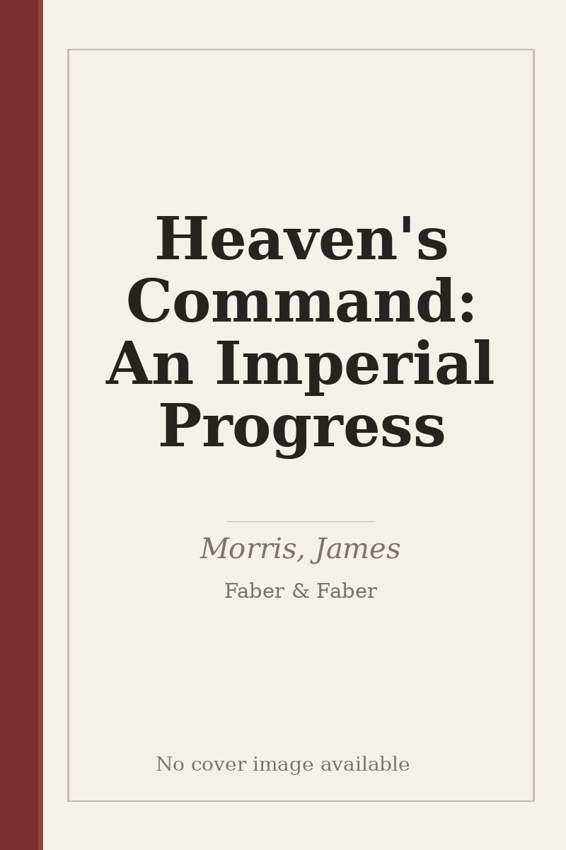 Heaven's Command: An Imperial Progress - no cover image available