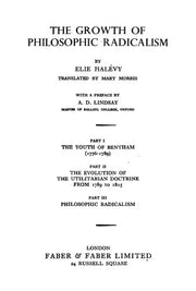 Growth of Philosophic Radicalism