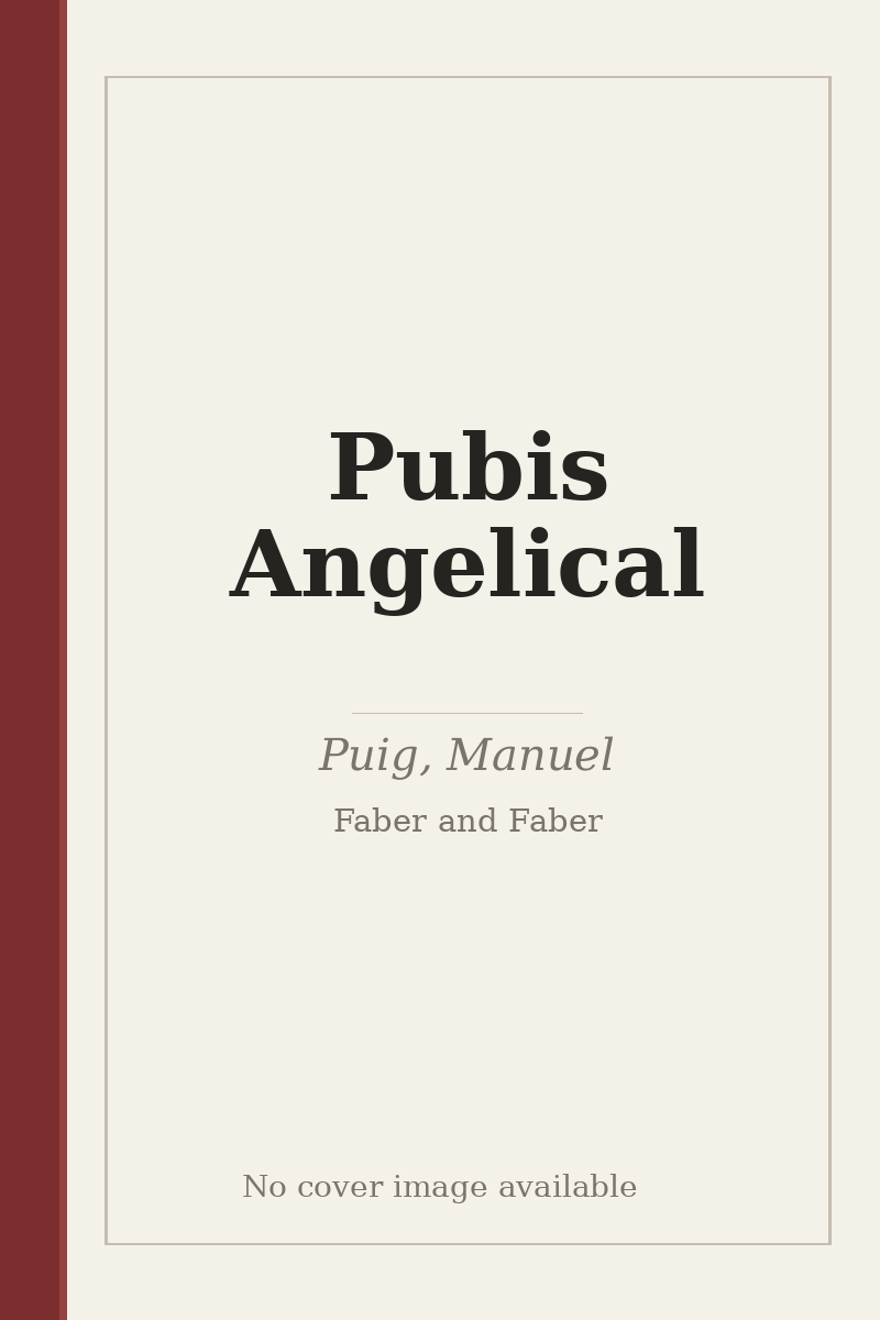 Pubis Angelical - no cover image available