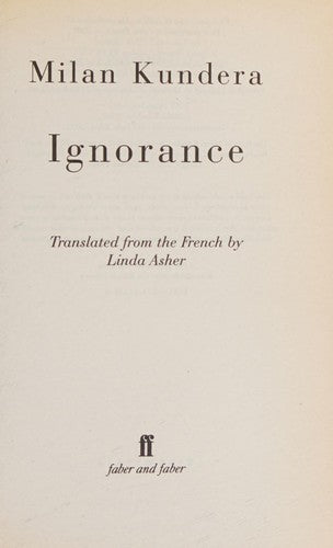 Ignorance