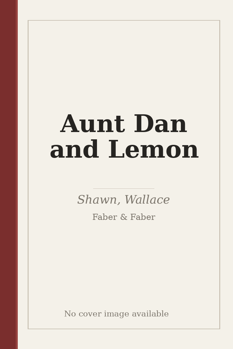 Aunt Dan and Lemon - no cover image available