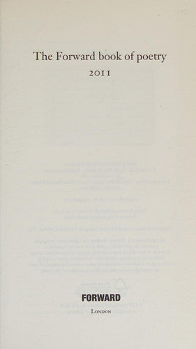 The Forward Book of Poetry 2011