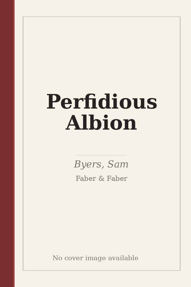 Perfidious Albion - no cover image available