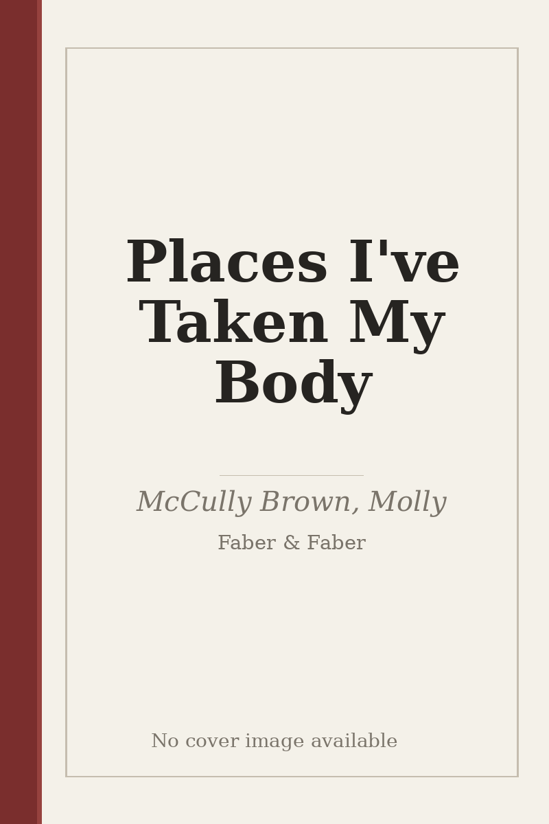 Places I've Taken My Body - no cover image available