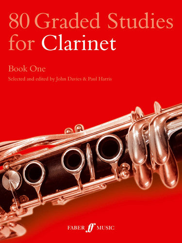 80 Graded Studies for Clarinet: Bk. 1