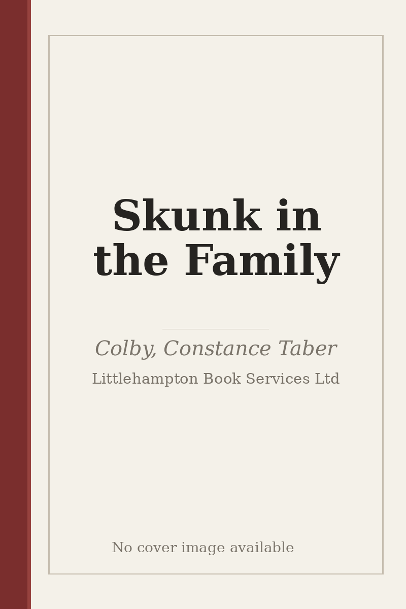 Skunk in the Family - no cover image available