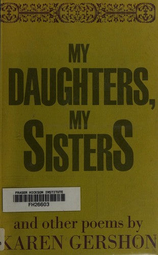 My Daughters, My Sisters and other poems