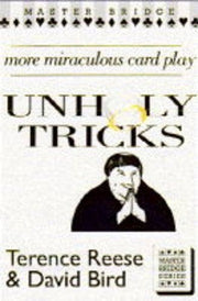 Unholy Tricks: More Miraculous Card Play (Master Bridge)