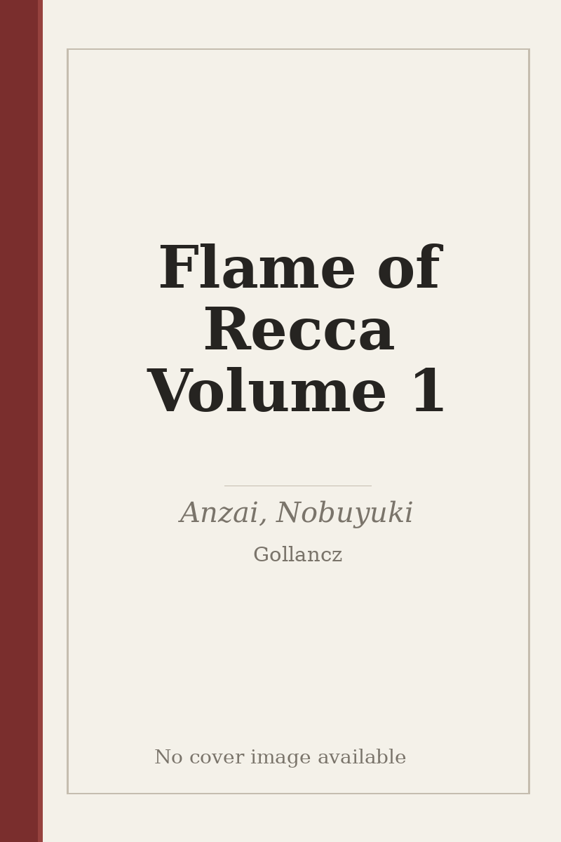 Flame of Recca Volume 1 - no cover image available