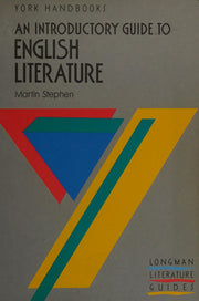 An Introductory Guide to English Literature (York handbooks)