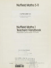Tchrs' (Bk. 1) (Nuffield maths 5-11 project)