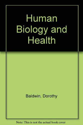 Human Biology and Health