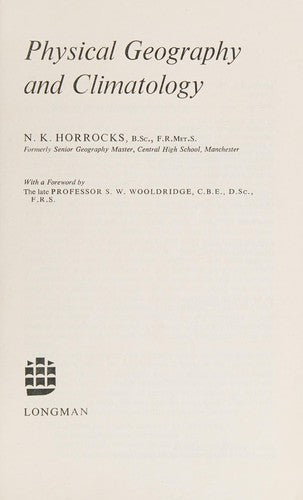 Physical Geography and Climatology