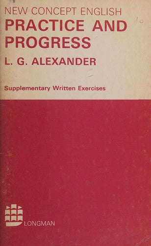 Practice and Progress: Suppty. Written Exercises (New Concept English S.)