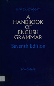 A Handbook of English Grammar