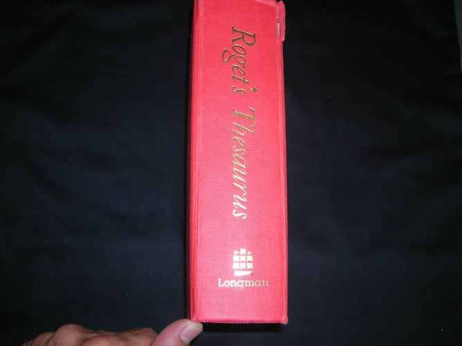Roget's Thesaurus of English Words and Phrases