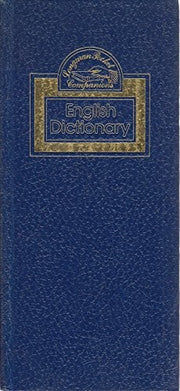 Pocket Companion English Dictionary (Longman pocket companion series)