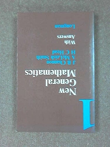 New General Mathematics: Bk. 1