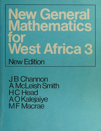 New General Mathematics: Bk. 3