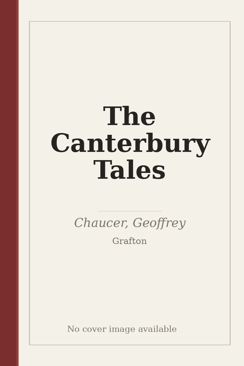 The Canterbury Tales - no cover image available