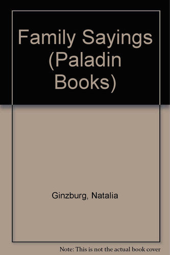 Family Sayings (Paladin Books)