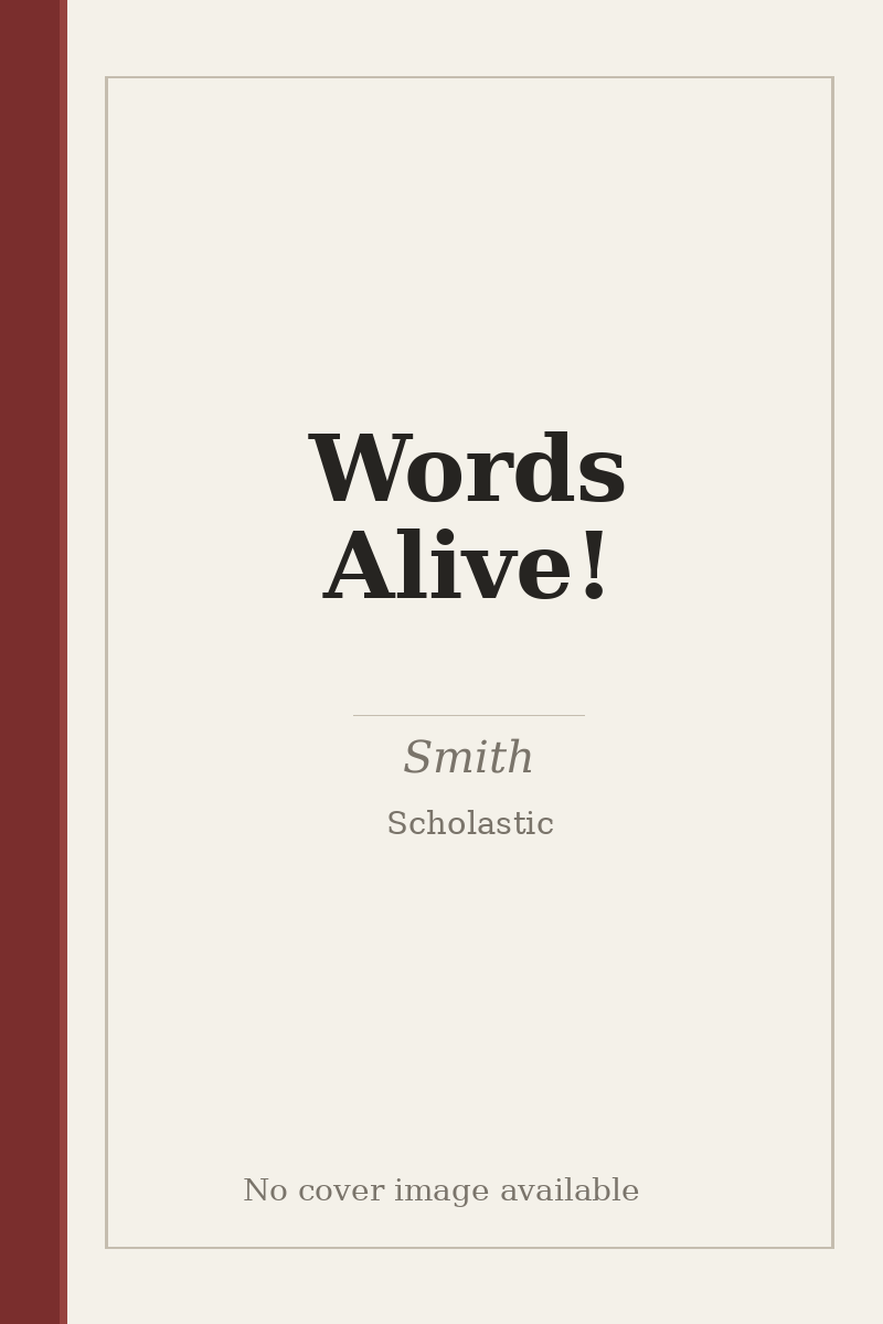 Words Alive! - no cover image available