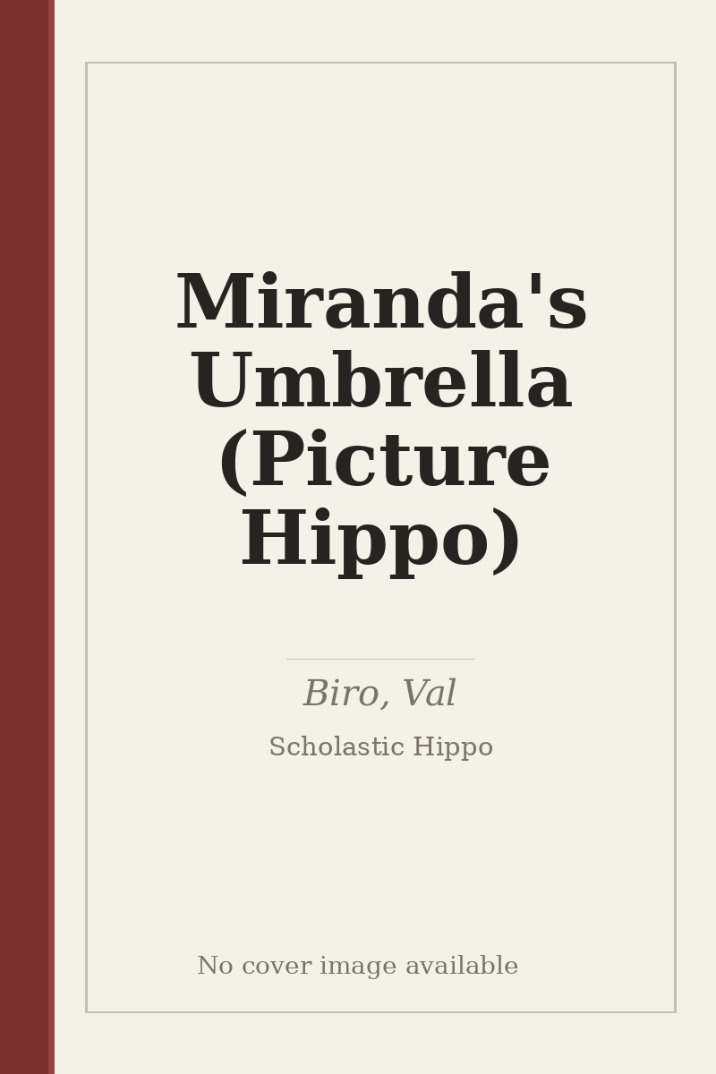 Miranda's Umbrella (Picture Hippo) - no cover image available