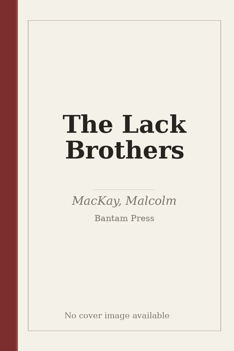 The Lack Brothers - no cover image available