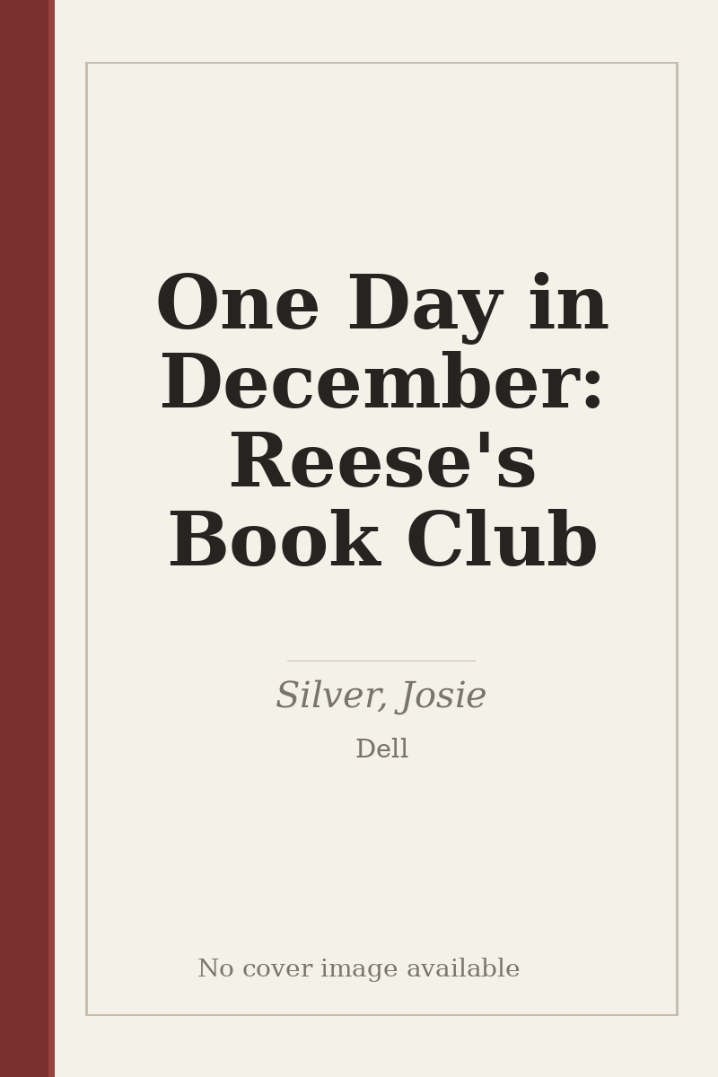 One Day in December: Reese's Book Club - no cover image available