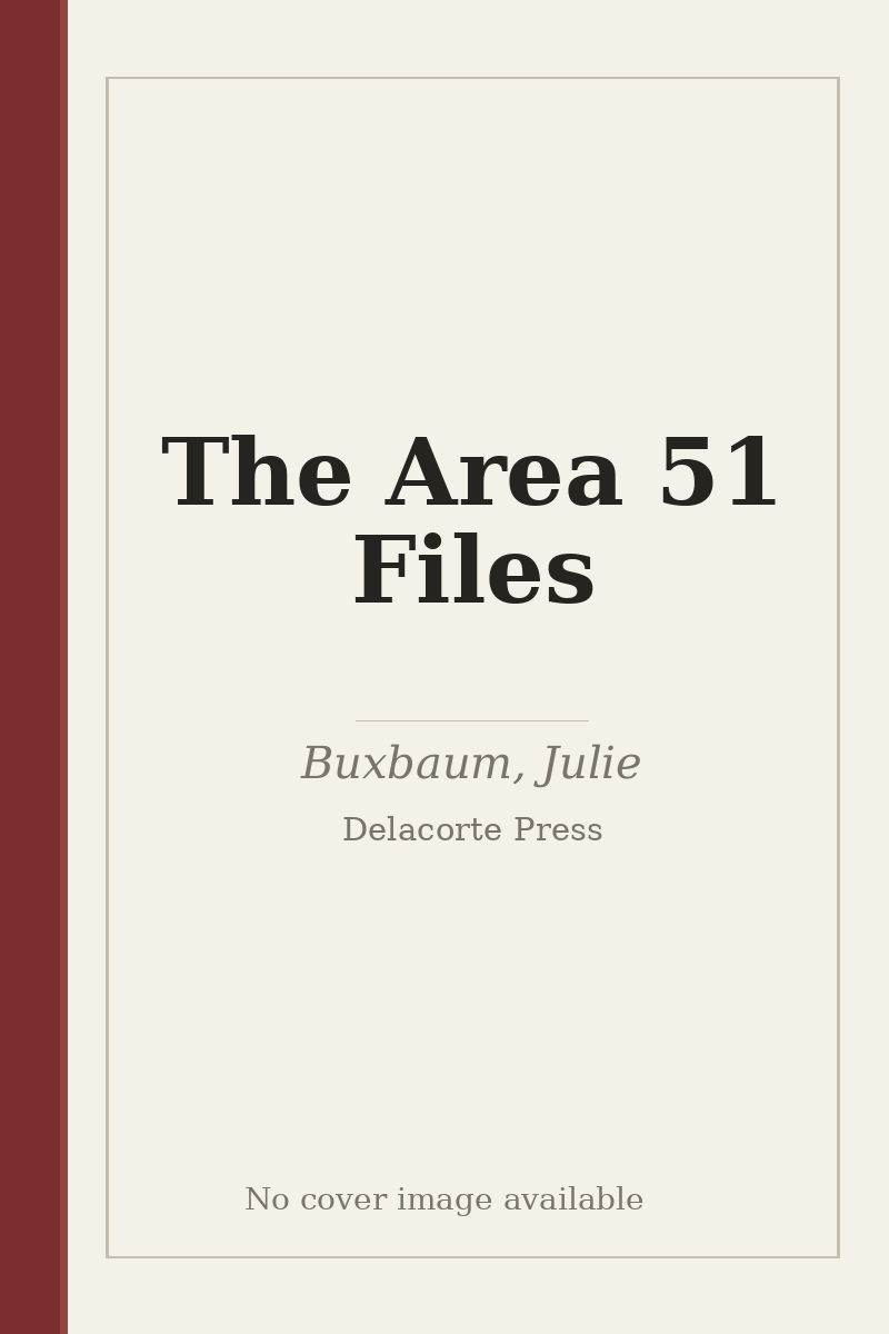 The Area 51 Files - no cover image available