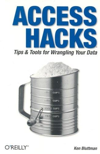 Access Hacks: Tips and Tools for Wrangling Your Data