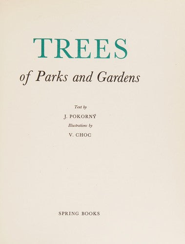 Trees of Parks and Gardens