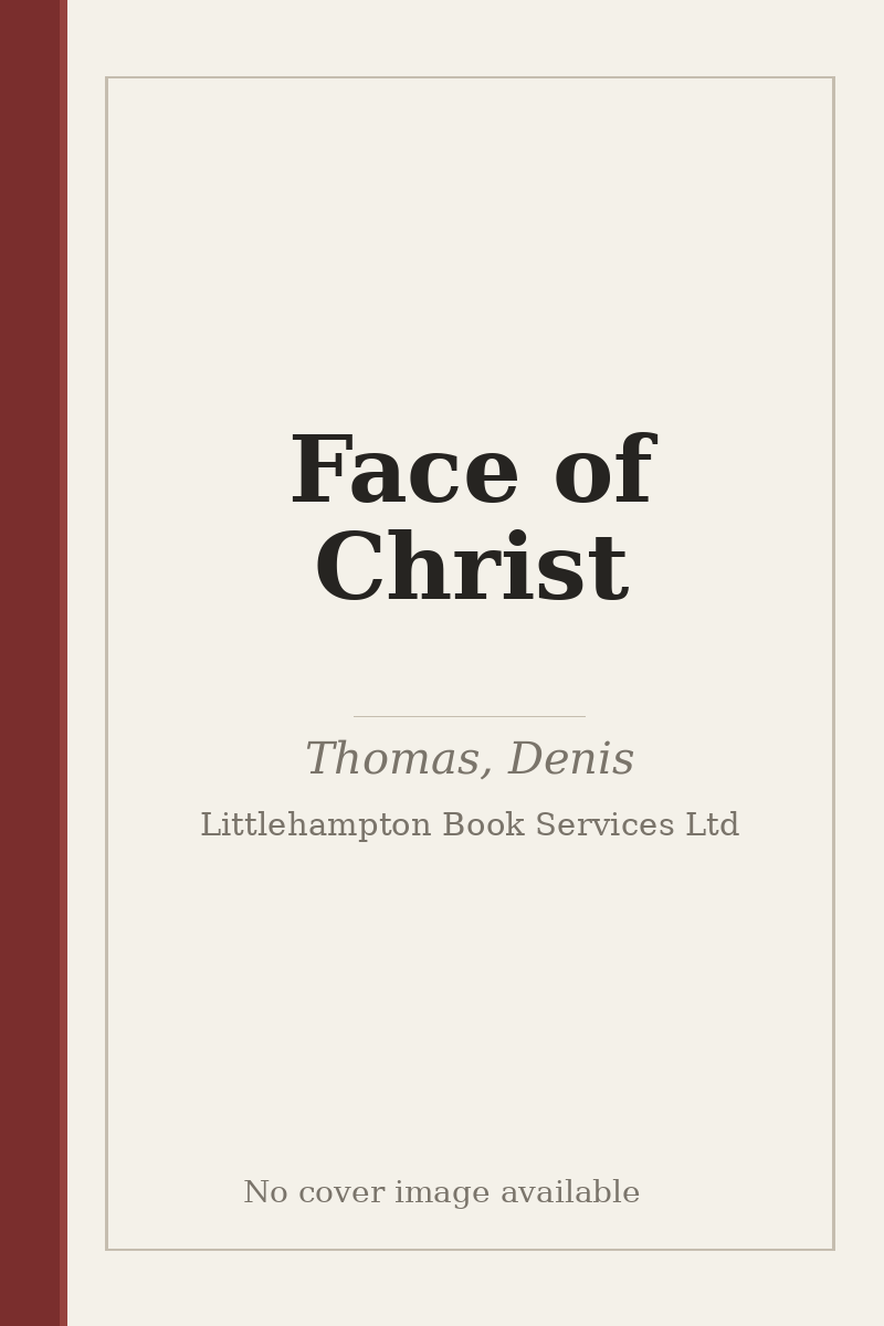 Face of Christ - no cover image available