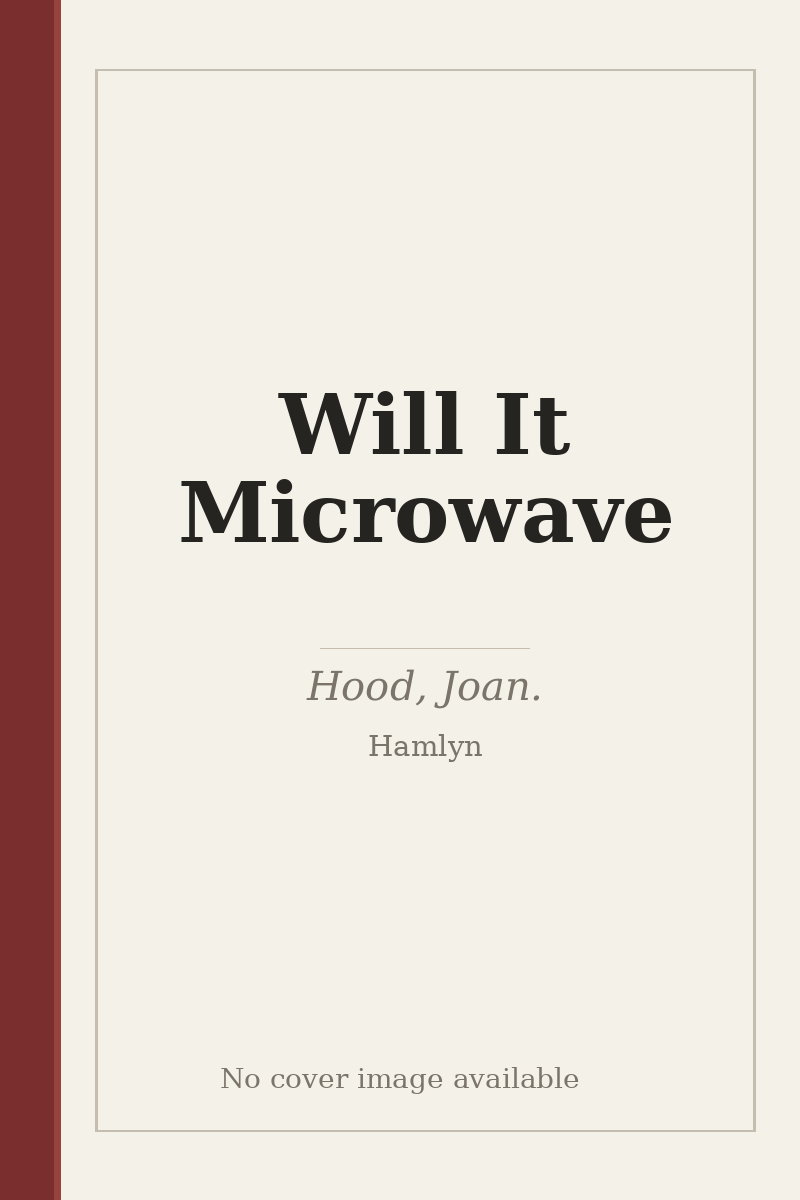 Will It Microwave - no cover image available