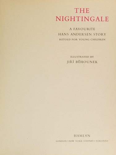 Nightingale (Little Fairy Tale S.)