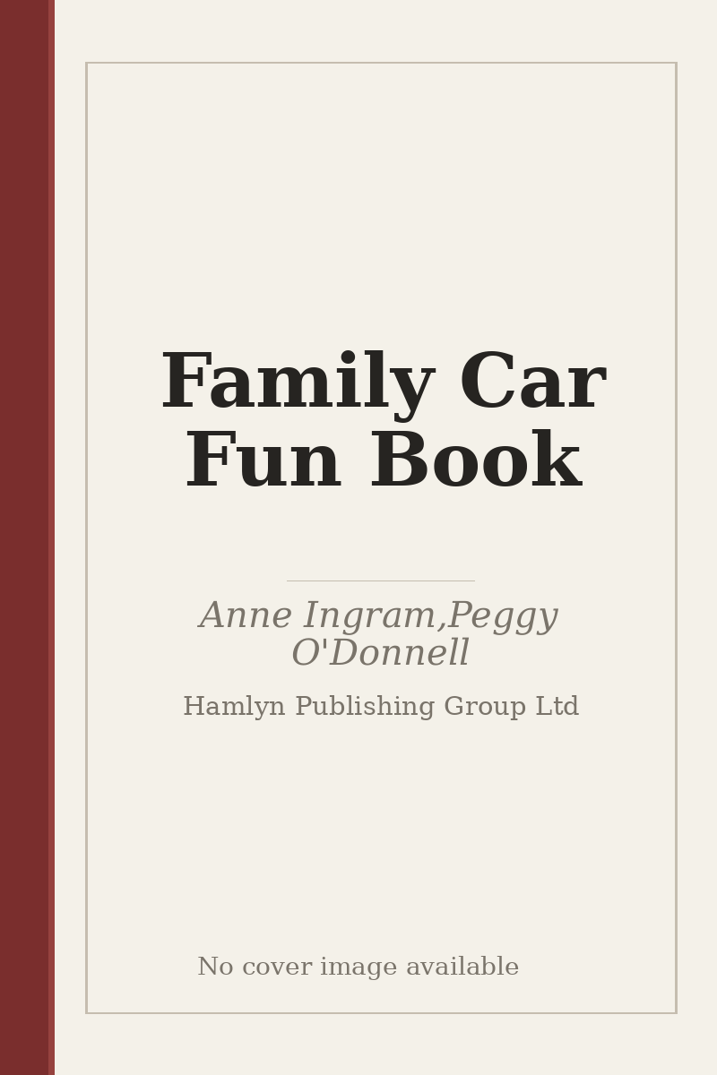 Family Car Fun Book - no cover image available