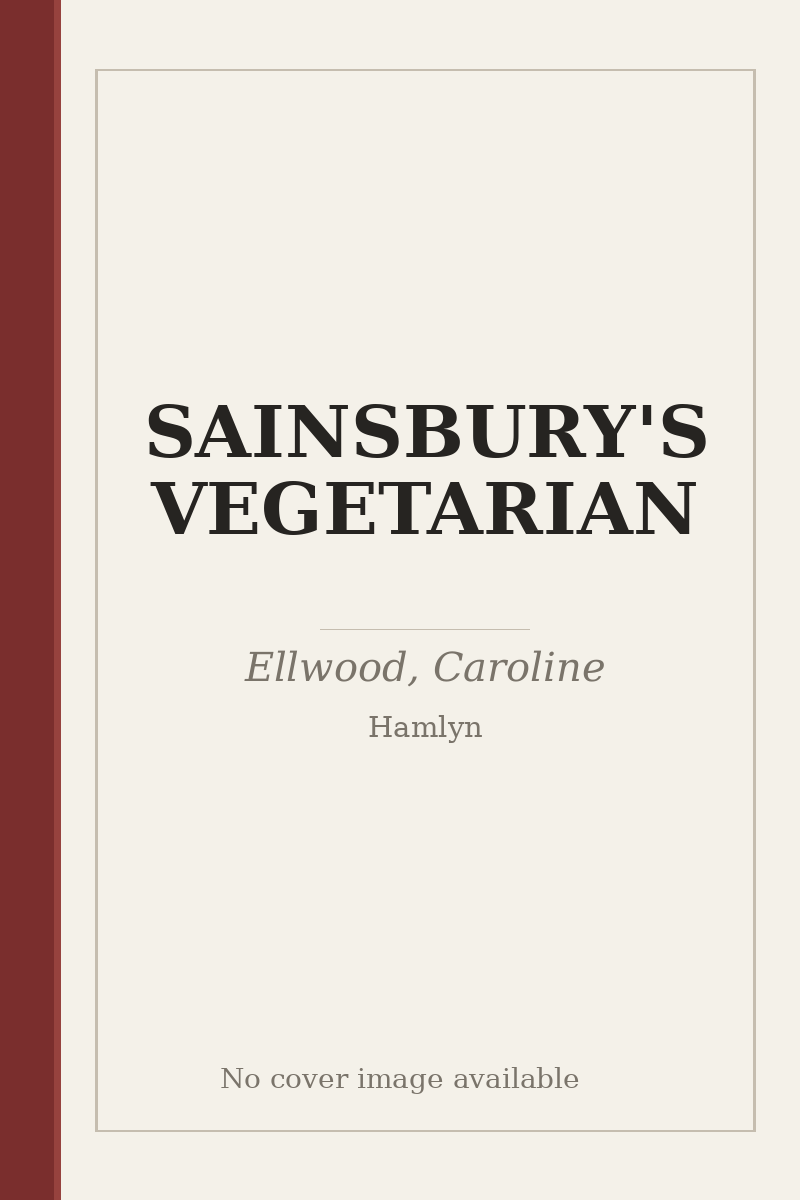 SAINSBURY'S VEGETARIAN - no cover image available