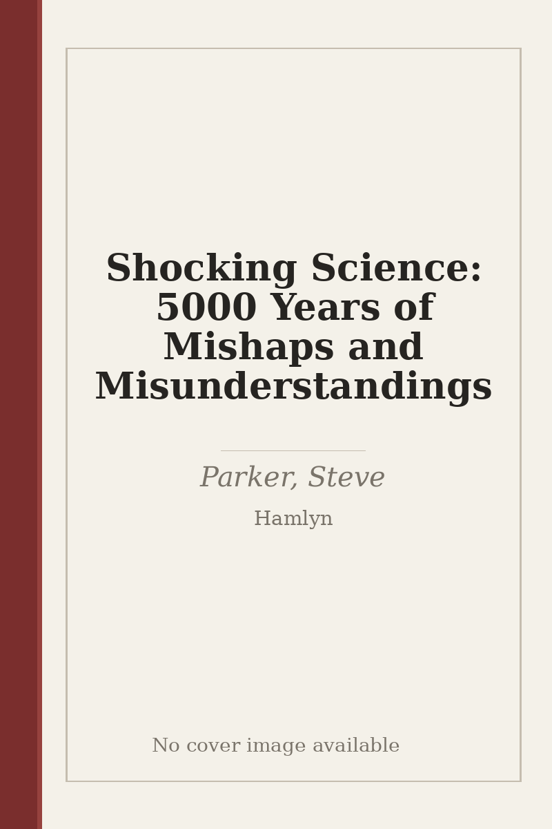 Shocking Science: 5000 Years of Mishaps and Misunderstandings - no cover image available