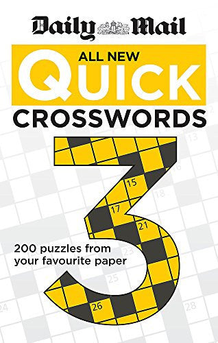Daily Mail: All New Quick Crosswords 3 (The Daily Mail Puzzle Books)