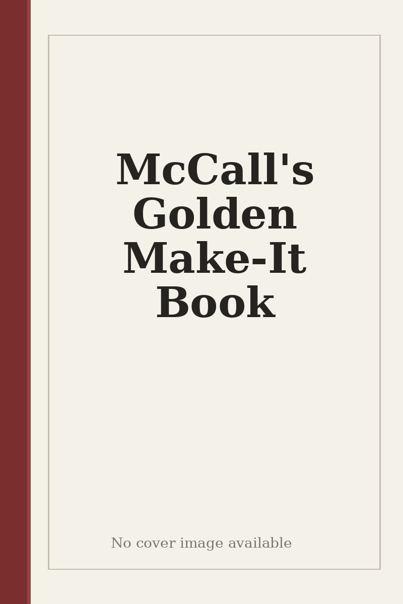McCall's Golden Make-It Book - no cover image available