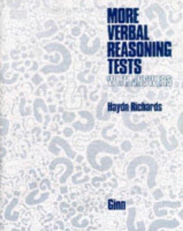 More Verbal Reasoning Tests-With Answers (OTHER GINN LANGUAGE)