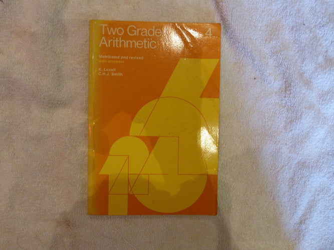 Two Grade Arithmetic: w.Ans Bk. 4