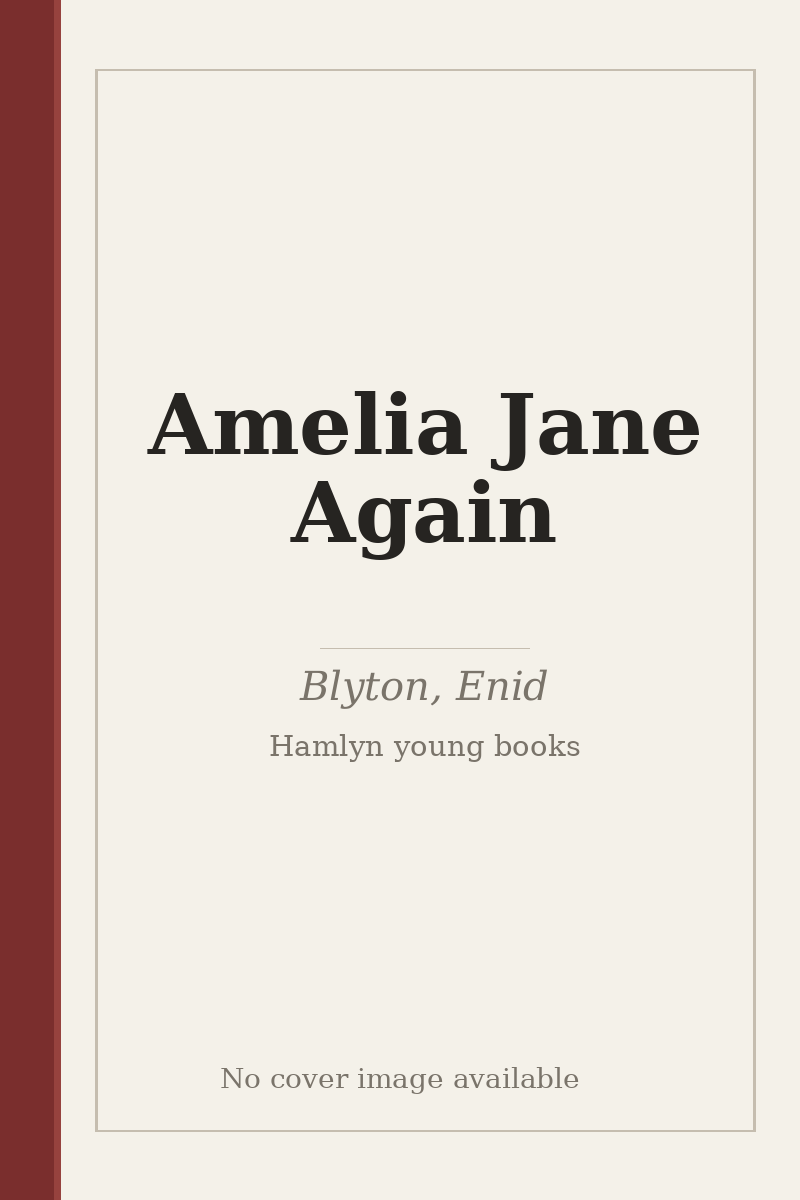 Amelia Jane Again - no cover image available