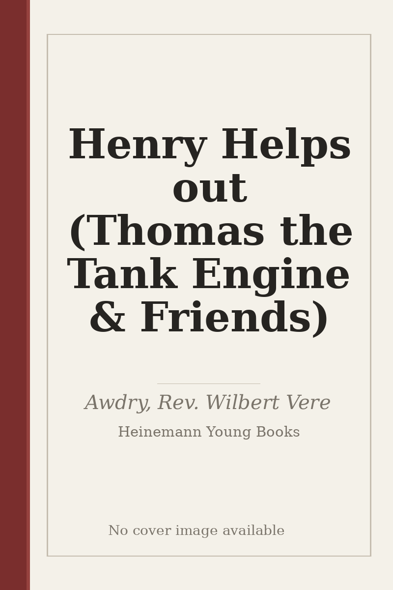 Henry Helps out (Thomas the Tank Engine & Friends) - no cover image available